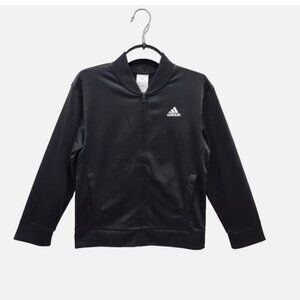 Adidas Youth Bomber Track Jacket Size Medium (10/12) with Pockets